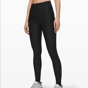 NWT Lululemon Black Mapped Out High-Rise Tight 28"